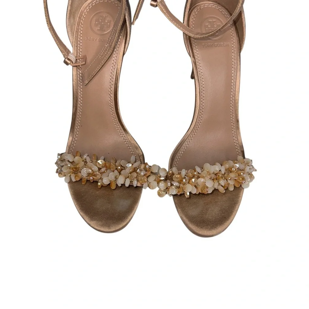 Tory Burch Embellished Heels stilettos size 8 GUC
